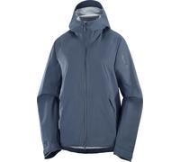 Salomon - Breathable and waterproof jacket - Outerpath 2.5L Jacket W Blue Nights for Women - Size S - Navy Navy S