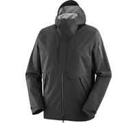 Salomon - Breathable and Waterproof Jacket - Outerpath Pro 2.5L Jkt M Deep Black for Men - Size XL Black XL