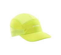 Salomon - Breathable curved peak cap for trail running - Sense Aero Cap Acid Lime for Men - Size L/XL - Yellow Yellow L/XL