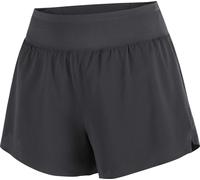 Salomon - Breathable, quick-drying shorts - Sense Aero Stow 4" Shorts W Deep Black for Women - Size L Black L