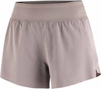 Salomon - Breathable, quick-drying shorts - Sense Aero Stow 4" Shorts W Iron for Women - Size XS - Beige Beige XS