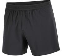 Salomon - Breathable, quick-drying shorts - Sense Aero Stow 5" Shorts M Deep Black for Men - Size XL Black XL