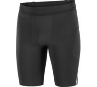 Salomon - Breathable, quick-drying shorts - Sense Stow Shorts Tights 9" M Deep Black for Men - Size L - Navy Navy L