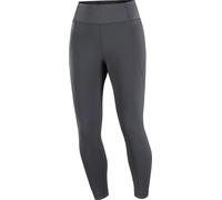 Salomon - Breathable road running tights - Shakeout Bliss Tights W Deep Black for Women - Size L Black L