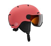 Salomon - Casque de ski/snowboard - Orka Visor Sun Kissed Coral - Kid Size M - Pink Pink M
