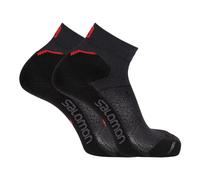 SALOMON Chaussettes Noires Homme Speedcross Ankle Socks, Multicoloured, 36-38 for Men, multicoloured, 36-38