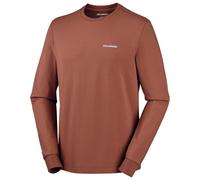 Salomon - Chest Logo Long Sleeve Tee - Longsleeve size M, brown