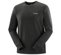 Salomon - Chest Logo Long Sleeve Tee - Longsleeve size S, black