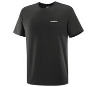Salomon - Chest Logo Regular Tee - T-shirt size S, black
