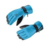 SALOMON Comfortable Gloves for Men Force Dry M, Black/Fjord Blue, M, LC1182700