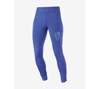 Salomon Cross Run 28" Leggings Royal Blue Women - XXL