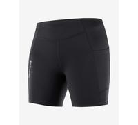 Salomon Cross Run Running Shorts Jet Black Women - XL
