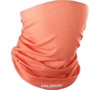 Salomon Cross Unisex Neck tube Ski Snowboarding Walking Trail Running, New fabric, Style, and Protection, Orange, One Size