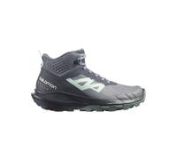 Salomon - Day Hiking Shoes - Outpulse Mid Gtx W Ebony/Quiet Shade/Ebony for Women - Size 4 UK - Grey Grey 4 UK