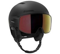 Salomon - Driver Prime Sigma Photo Mips Black Light Bronze Poppy Red - S - Helmet w/ visor