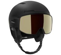 Salomon - Driver Prime Sigma Plus Black Light Black Gold + Silver PInk - M - Helmet w/ visor