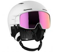 Salomon Driver Prime Sigma Plus Ski/Snowboard Visor Helmet, L White