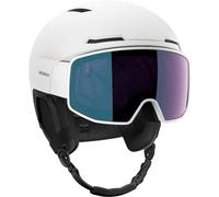 Salomon - Helmet with photochromic visor - Driver Pro Sigphoto Mips White for Men - Size 59-62 cm White 59-62 cm