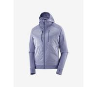Salomon Elixir Hybrid Hooded Jacket Violet Women - S