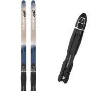 SALOMON Escape Grip Jr + Prolink Access Jr - Children - Grey / Blue - size 141- model 2027 141