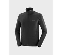 Salomon Essential Lightwarm Hybrid Fleece Black - M