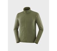 Salomon Essential Lightwarm Hybrid fleece Khaki Green - XL