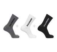 SALOMON Everyday Crew 3-pack - Mixte - Black / White / Grey - size 7.5-10- model 2026 7.5-10