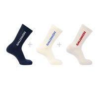 Salomon - Everyday Crew 3-Pack - Sports socks size 39-41, white