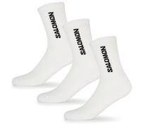 Salomon - Everyday Crew 3-Pack - Sports socks size 39-41, white