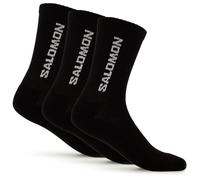 Salomon - Everyday Crew 3-Pack - Sports socks size 42-44, black