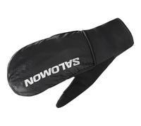 Salomon - Trail/Running Gloves with integrated flap - Fast Wing Winter Glove U Deep Black for Men - Size S Black S
