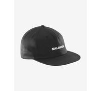 Salomon, Flat Cap, Hiking, Trail Running & Walking, Lightweight Comfort, Adjustable, Deep Black, Unisex
