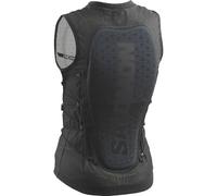 Salomon Body Protection Vest FLEXCELL PRO JR – Kids Ski & Snowboard – S Grey/Black