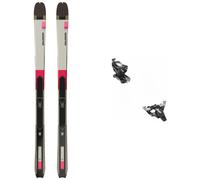 Salomon - Freerando bindings - Pack Mtn 86 Carbon 2026 for Men - Pink Pink 164 cm.172 cm.180 cm