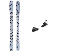 Salomon - Freeride Skis - Pack QST 100 Cosmic Sky/Dark Grey 2026 in Wood Grey 172 cm.180 cm.164 cm.156 cm