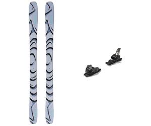 Salomon - Freeride Skis - Pack QST 100 Cosmic Sky/Dark Grey 2026 in Wood Grey 172 cm.180 cm.164 cm.156 cm