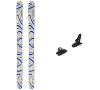 Salomon - Pack Ski Qst 106 Almond Milk - 165 + Attack Lyt 11 Gw Br.110 Solid Black - Ski