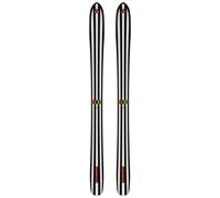 Salomon - Freestyle skis - Départ 1.0 Black/White/Neon Punch in Wood - Size 170 cm White 170 cm