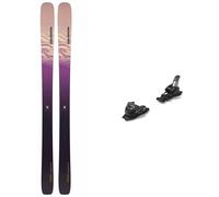 Salomon - Freetouring ski bindings - Downhill ski set Stance W 94 Black/Purple 2024 for Women Black 161 cm