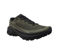 Salomon - Men's GORE-TEX® trail running shoes - Genesis 2 GTX Grape Leaf/Black for Men - Size 9,5 UK - Khaki Khaki 9.5 UK