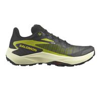 Salomon - Trail Running Shoes - Genesis Black/Sulphur Spring/Transparent Yellow for Men Black 10 UK