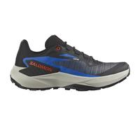 Salomon - Trail running shoes - Genesis M Black / French Blue / Cherry Tomato for Men - Size 11 UK Black 11 UK