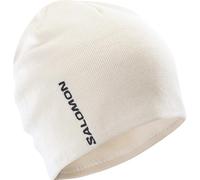 Salomon Graphic Beanie, Warm Running Cap for Hiking, Trail Running, Outdoor Sports for Men and Women, Whisper White, one Size fits All