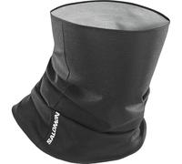 Salomon GRVL Neck Gaiter, Lightweight and Breathable Neck Gaiter with Quick Drying Fabric, Delivers Protection and Freedom of Movement for All Outdoor Activities in Any Weather Black