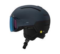 Salomon - Helmet with photochromic visor/peak - Driver Prime Sigma Photo Mips Dress Blue for Men in Wool - Size M Blue M