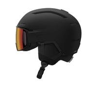 Salomon - Helmet with photochromic visor/peak - Driver Pro Sigma Photo Mips Black for Men - Size L Black L