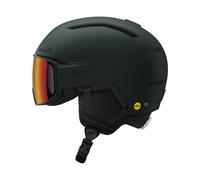 Salomon - Helmet with photochromic visor/peak - Driver Pro Sigma Photo Mips Green Gables for Men - Size M Green M