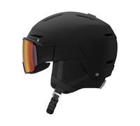 Salomon - Helmet with photochromic visor/peak - Osmo Pro Sigma Photo Black for Men - Size 53-56 cm Black 53-56 cm