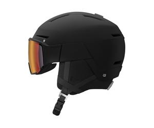 Salomon - Helmet with photochromic visor/peak - Osmo Pro Sigma Photo Black for Men - Size S Black S