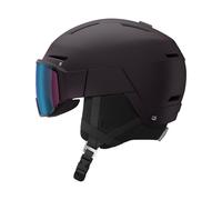 Salomon - Helmet with photochromic visor/peak - Osmo Pro Sigma Photo Nightshade for Men - Size 53-56 cm - Black Black 53-56 cm